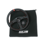 13.5” MOJAB Flat Steering Wheel | Leather or Suede