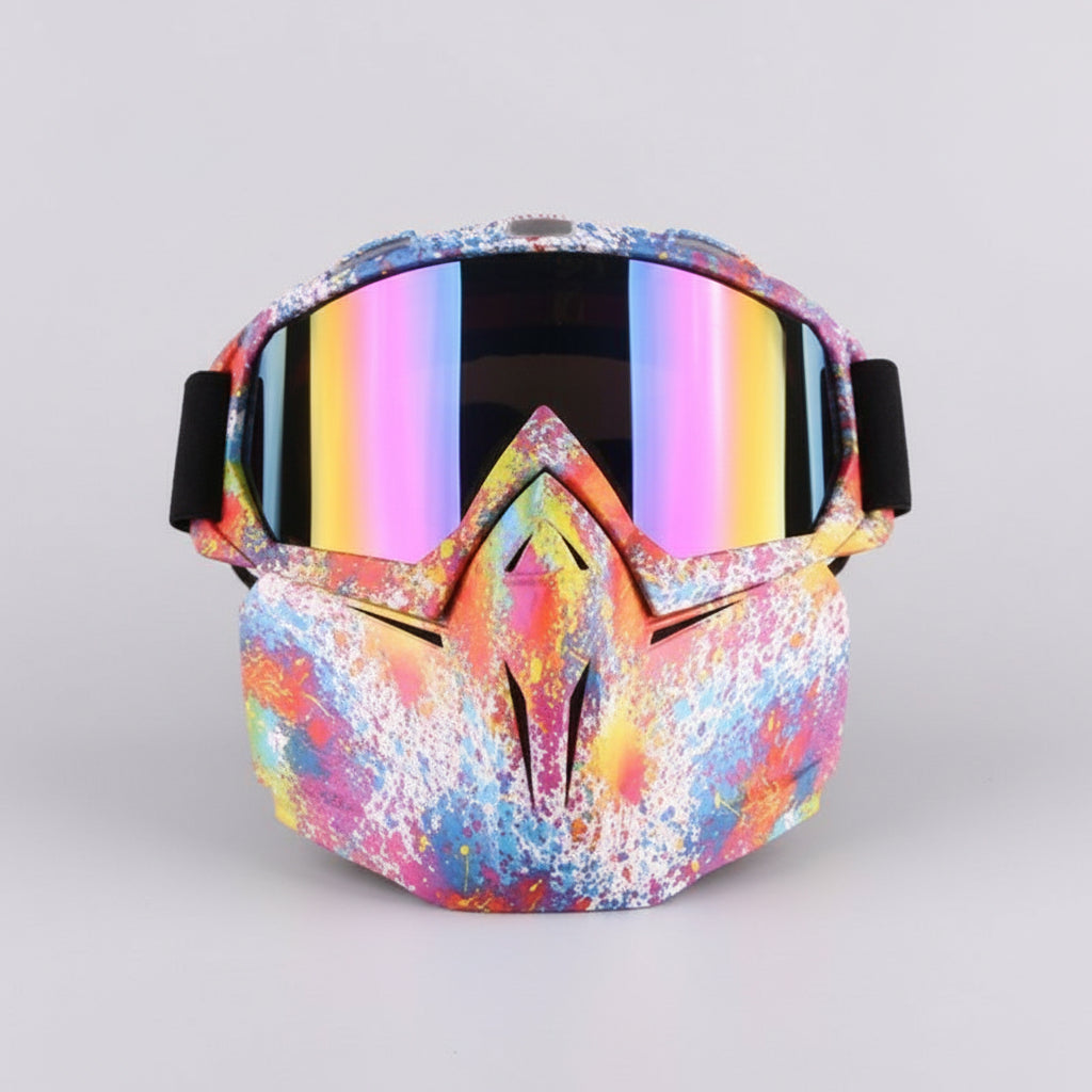 Ski & Snowboard Goggle with Face Mask