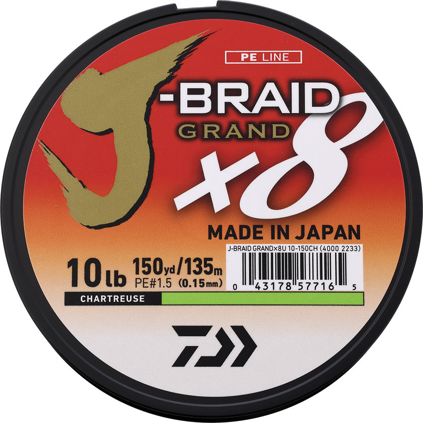 Fishing Line J-Braid Grand Braided | 8-50 LBS