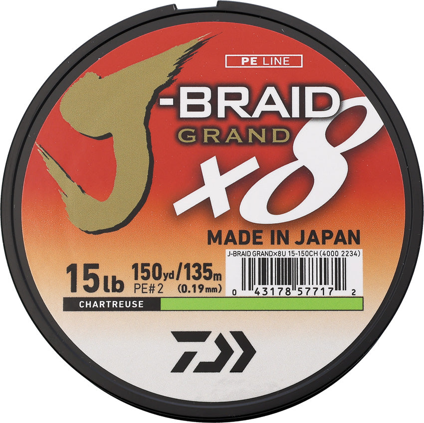 Fishing Line J-Braid Grand Braided | 8-50 LBS