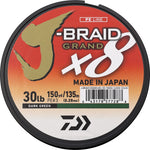 Fishing Line J-Braid Grand Braided | 8-50 LBS