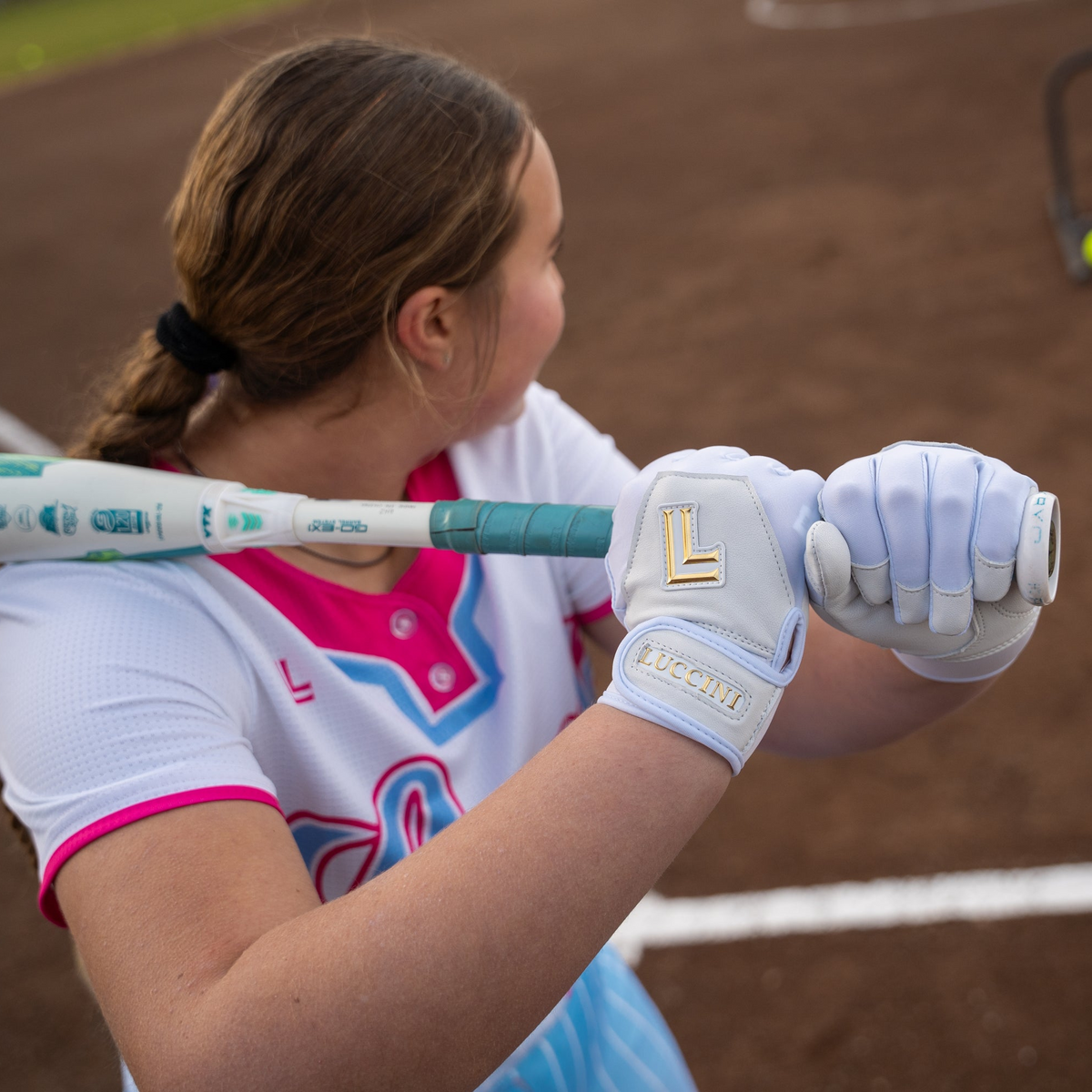 Softball Series | White/White