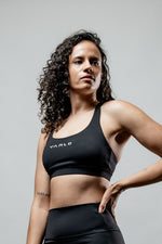 Women's SOHO Cross Back Sports Bra | Black