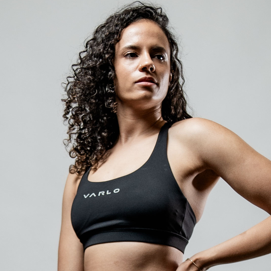 Women's SOHO Cross Back Sports Bra | Black