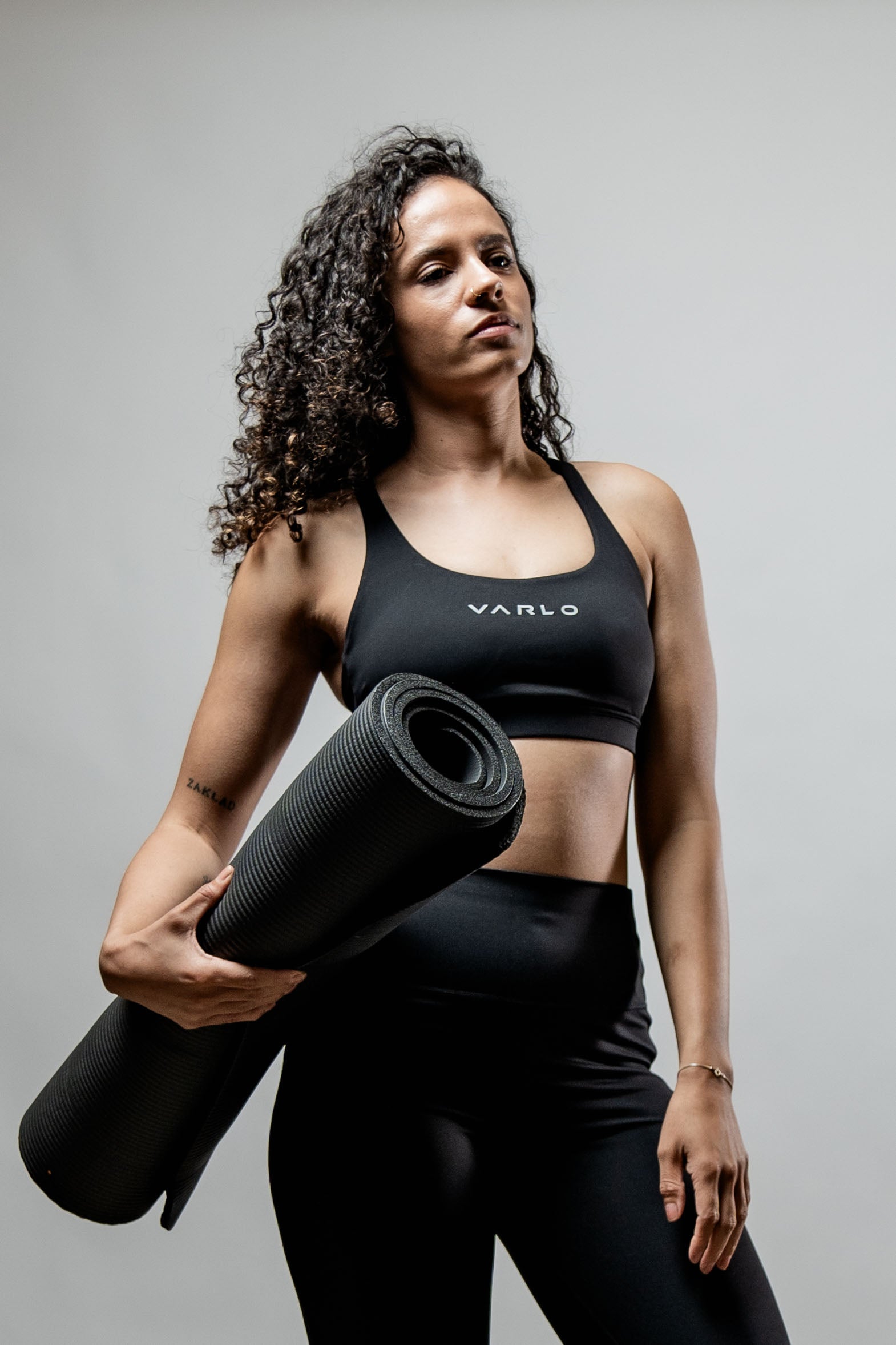 Women's SOHO Cross Back Sports Bra | Black