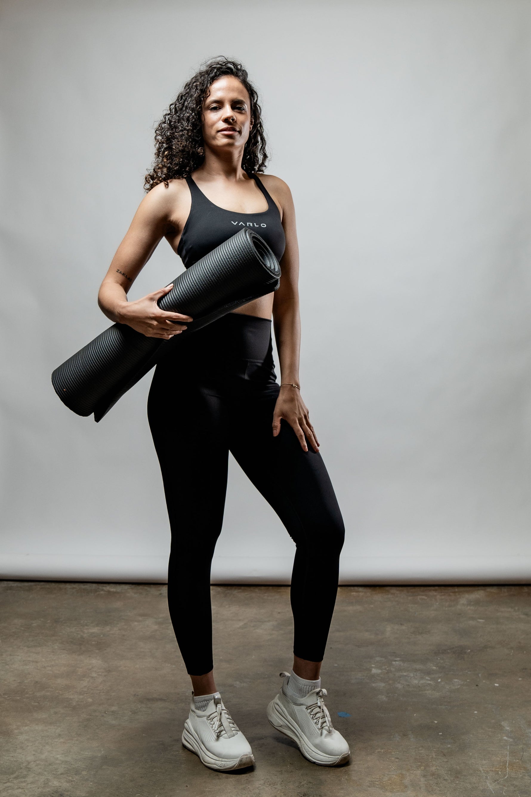 Women's SOHO Cross Back Sports Bra | Black