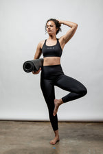 Women's SOHO Cross Back Sports Bra | Black