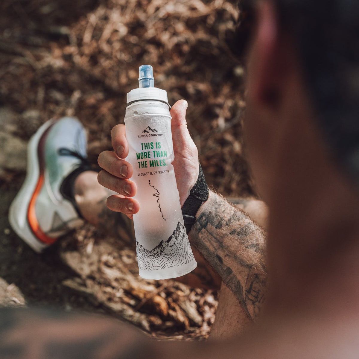 PEAK 500ml Soft Flask with Wrist Strap
