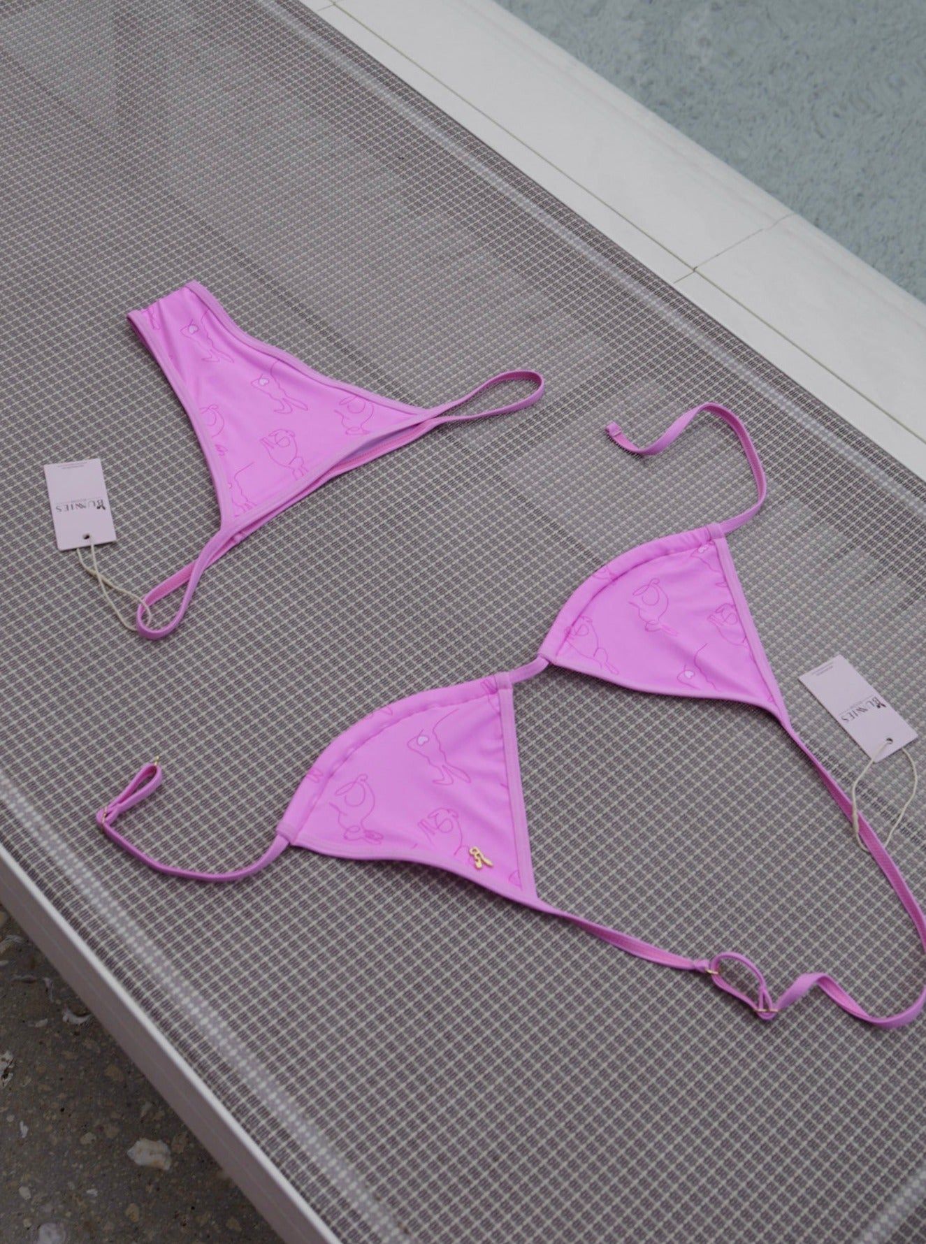 LONDON Bikini Set in Pink