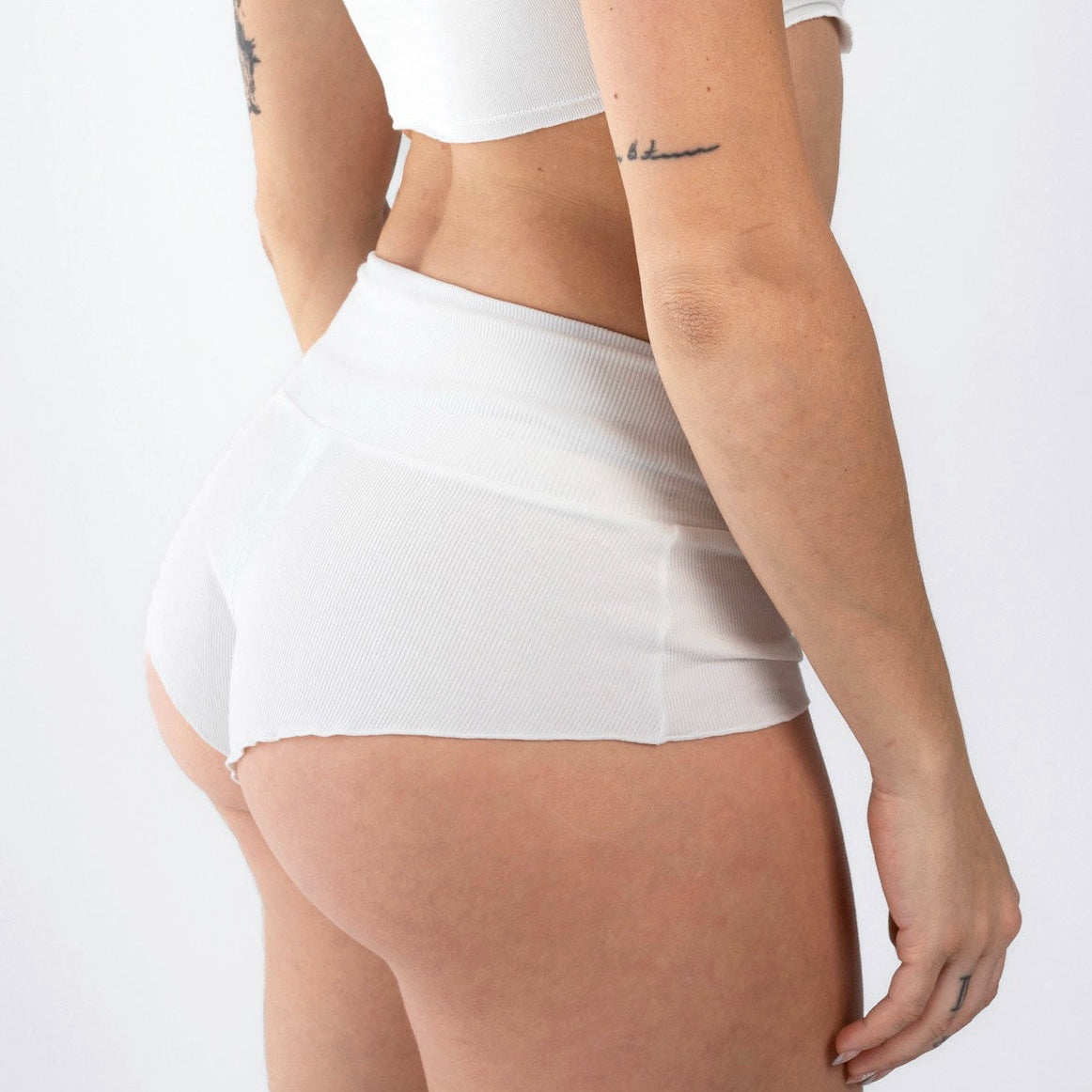 90s Boyshort | Cloud Set Ivory