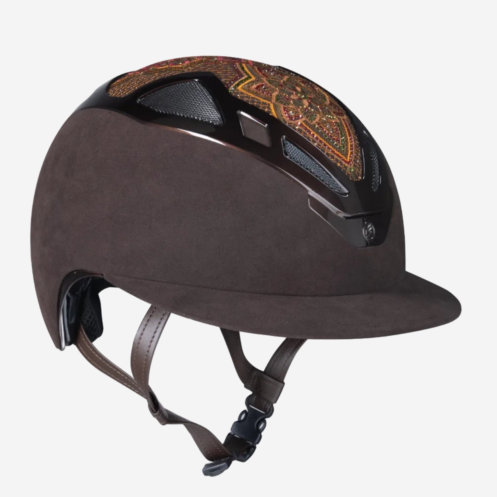 Suomy Apex Riding Helmet | Damask Brown (Lady)
