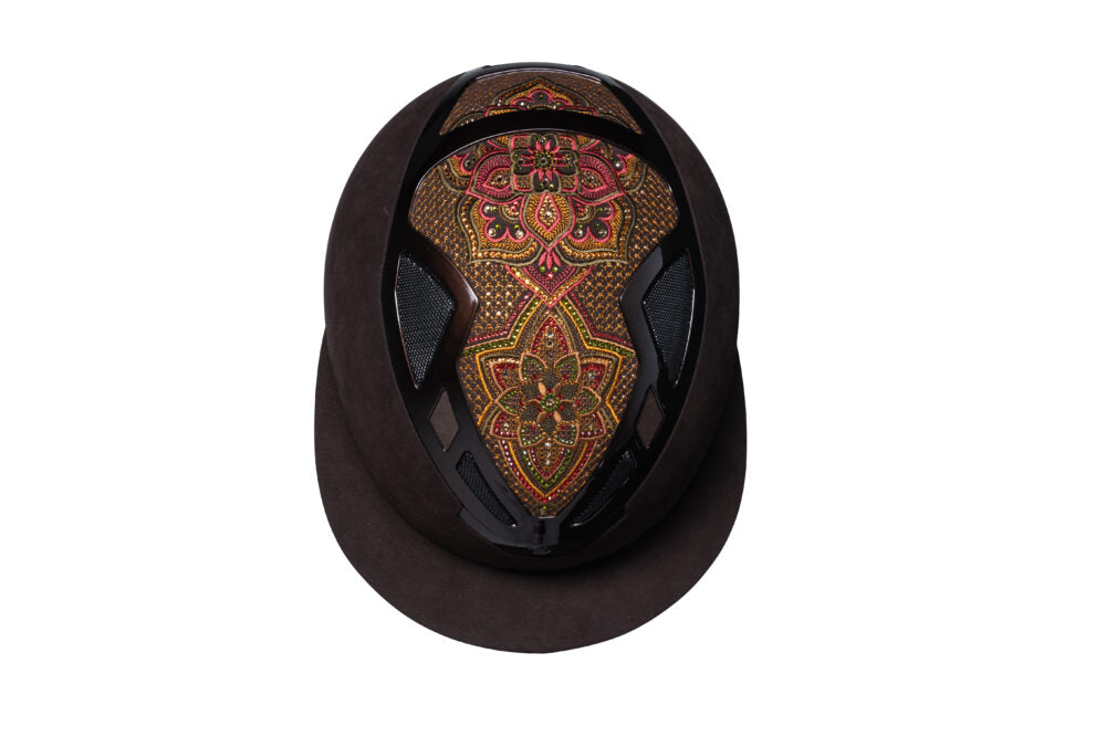 Suomy Apex Riding Helmet | Damask Brown (Lady)