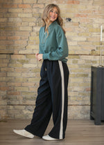 Nina Wide Leg Track Pants