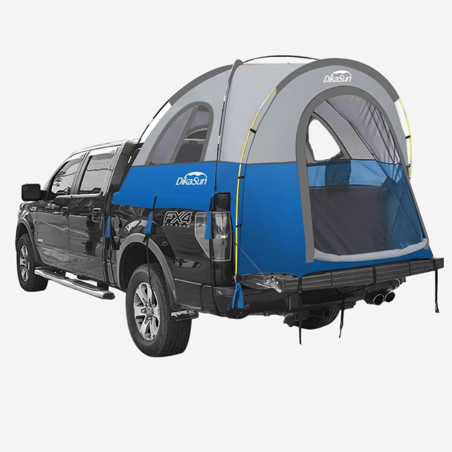 5.5-6.7ft Portable Pickup Truck Bed Tent | Blue