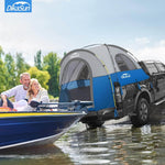 5.5-6.7ft Portable Pickup Truck Bed Tent | Blue