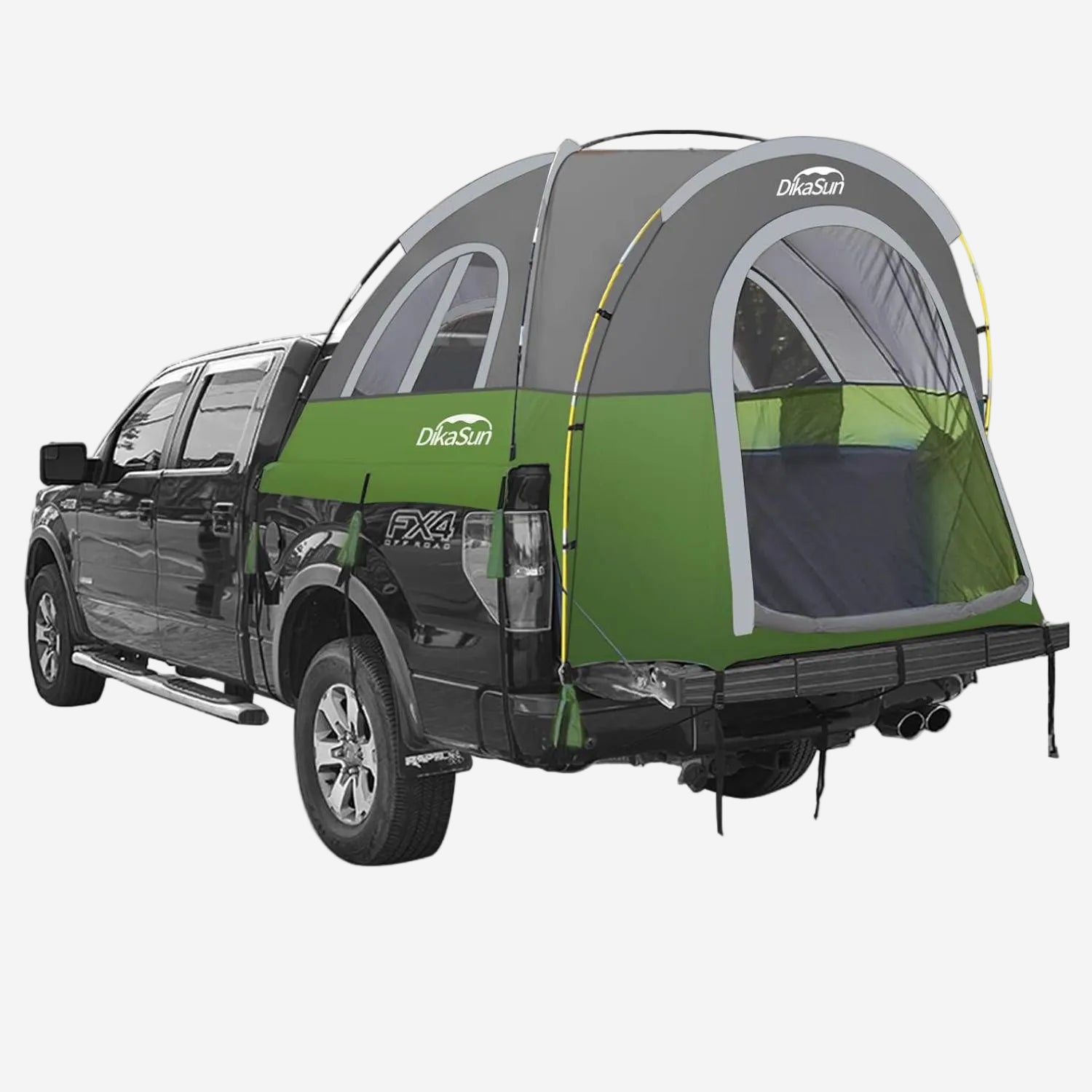 5.5-6.7ft Portable Pickup Truck Bed Tent | Green