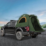 5.5-6.7ft Easy Setup Pickup Truck Bed Tent | Green