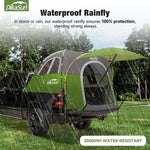 5.5-6.7ft Pickup Truck Bed Tent with Awning | Green