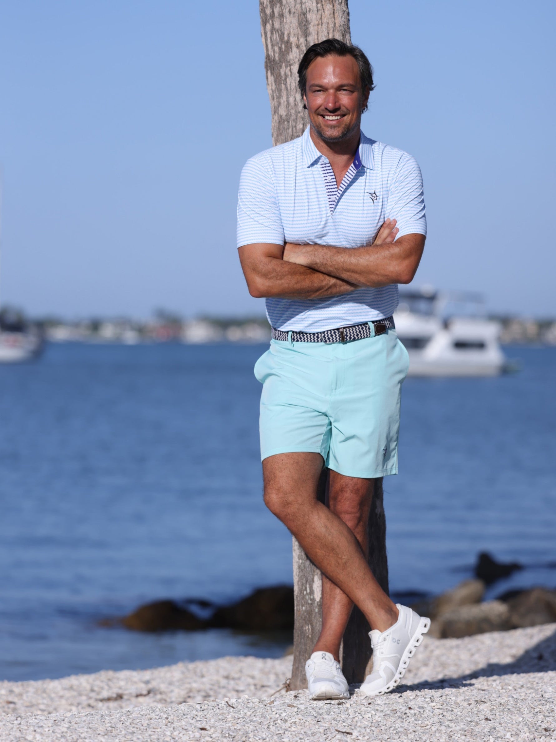Freeport Short Effortless Performance | Aqua