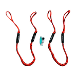NautiCurl Bungee Boat Ropes | Shock Absorbing (2 Ropes)