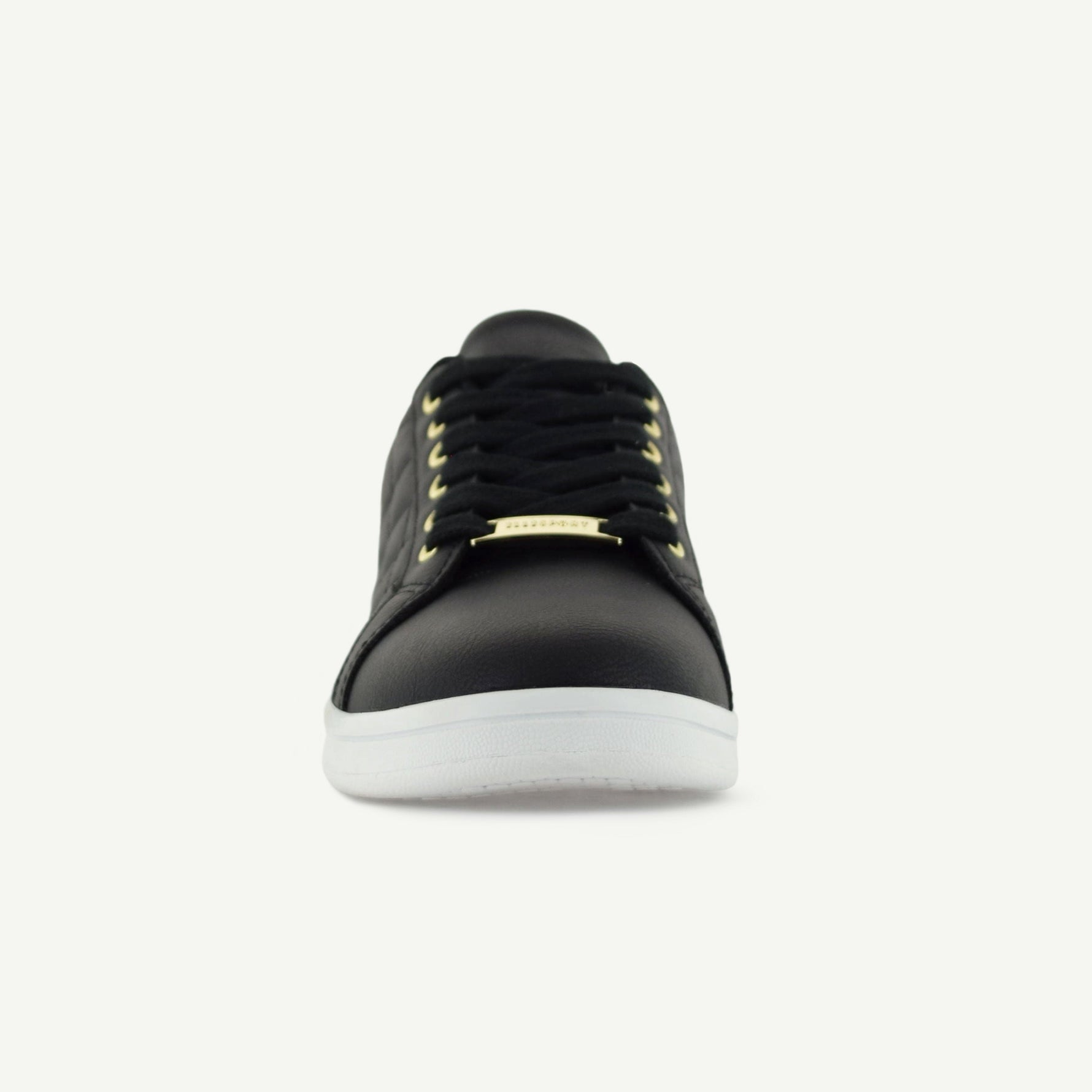Voltaire Quilted Court Shoe | Black
