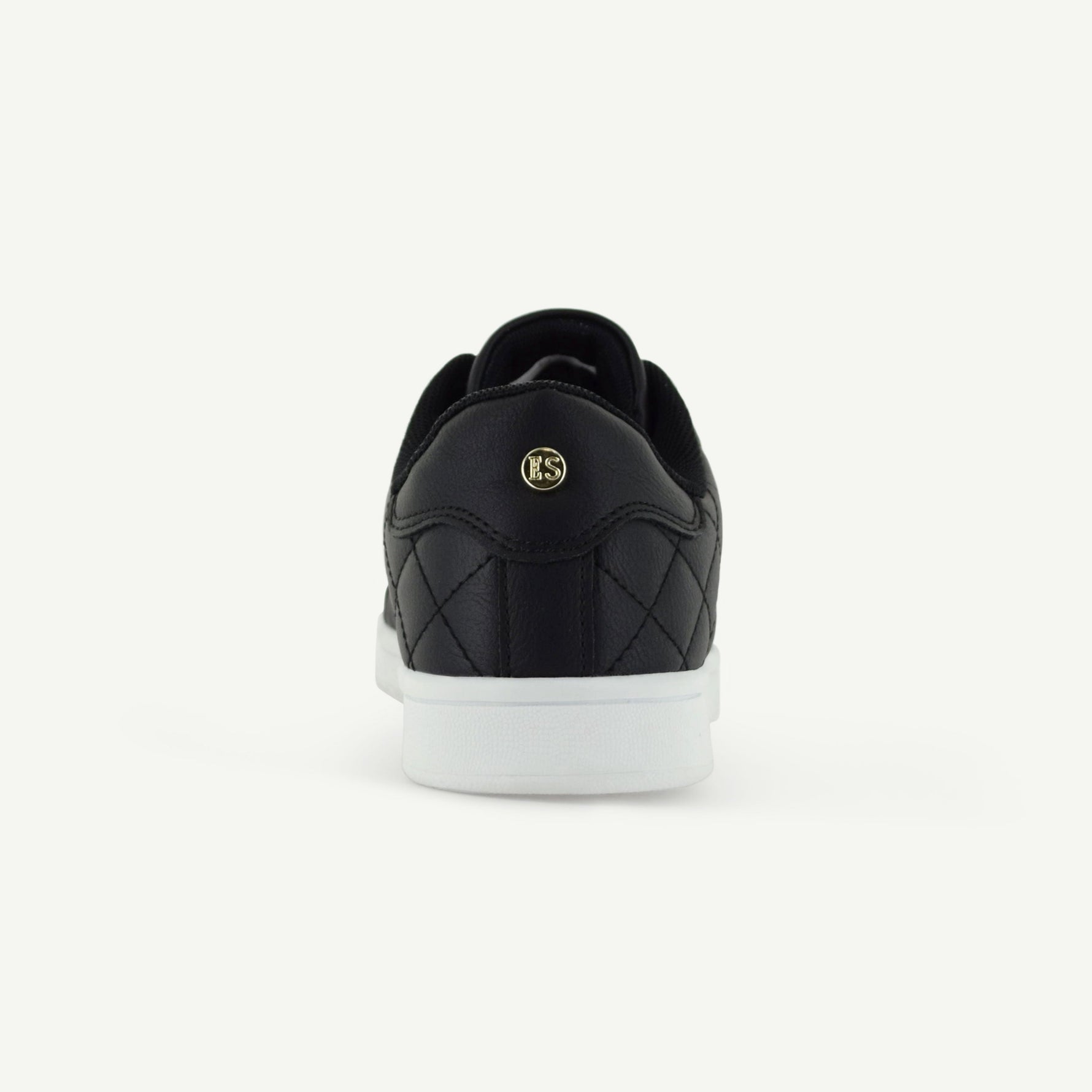 Voltaire Quilted Court Shoe | Black