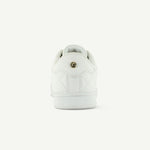 Voltaire Quilted Court Shoe | White