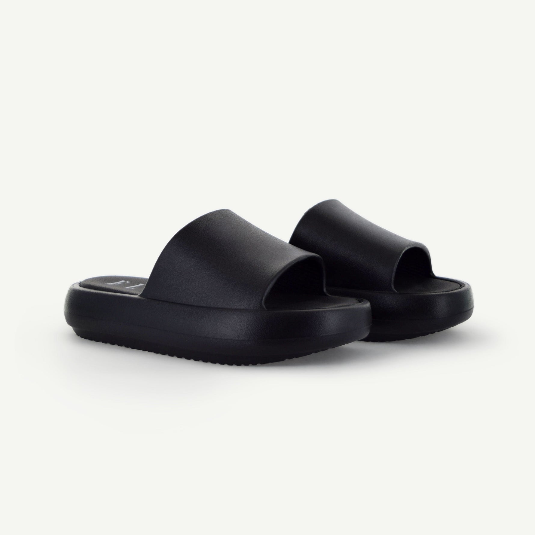 St. Tropez Platform Slide | Black