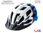 LAS Enigma Cycling Helmet | White/Blue