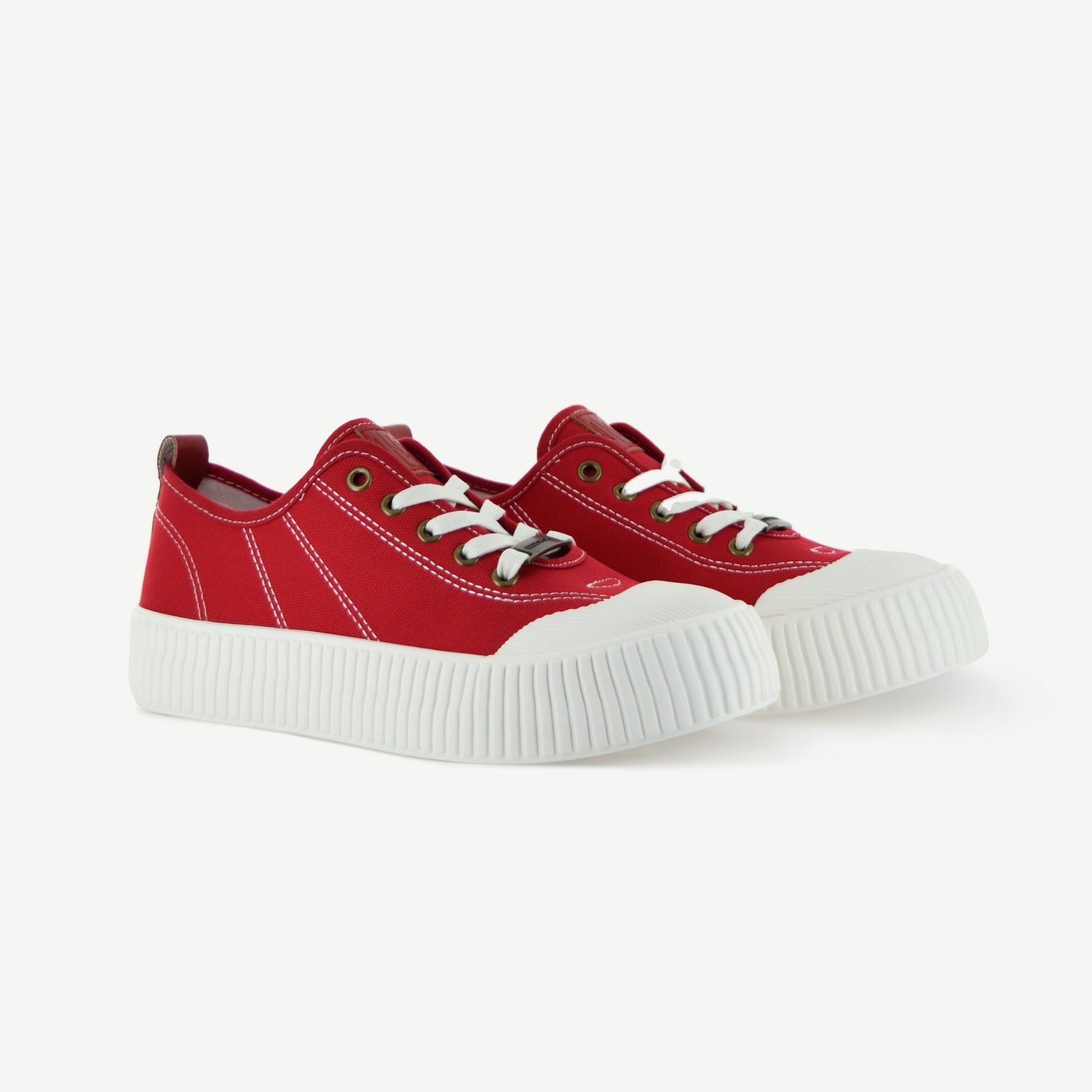 Court Royale Vulcanized Court Shoe | Red