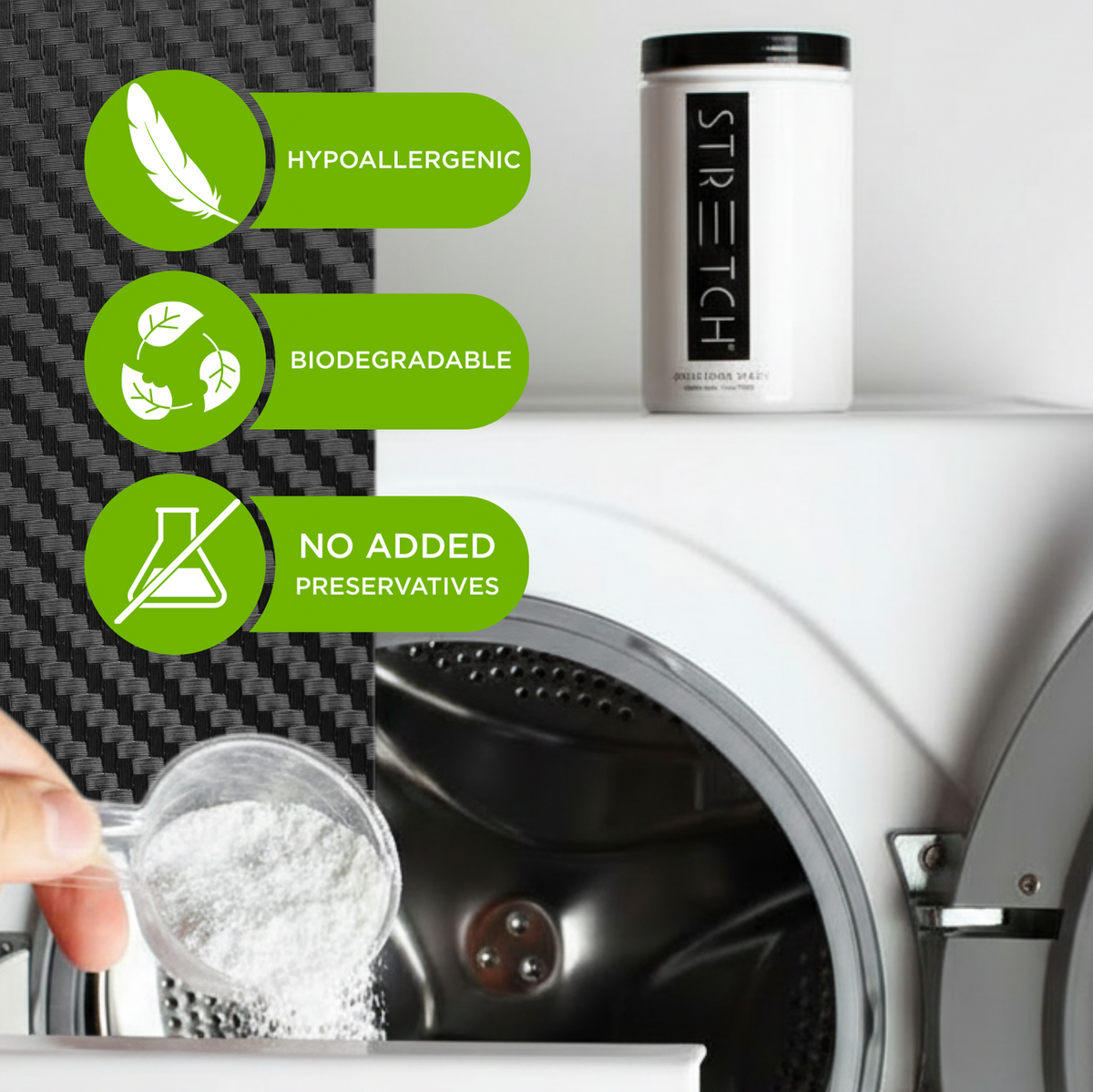 STRETCH Granular Active Wear Detergent