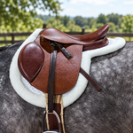Derby Originals Fleece Padded Contour All Purpose English Saddle Pad