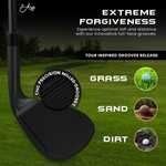 Ase BLACKOUT 3-Piece Wedge Set (52, 56, 60)