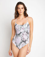Snake Pattern One-Piece Swimsuit | F1701