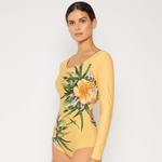 Aloha Beige Long Sleeve Rashguard | F1822