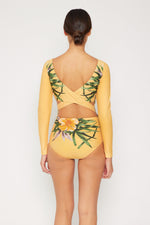 Aloha Beige Long Sleeve Rashguard | F1822