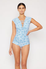 Thistle Blue One-Piece Swimsuit | F1823