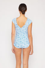 Thistle Blue One-Piece Swimsuit | F1823