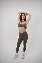 My Time Is Divine Brown Cross-Back Butter Soft Bra