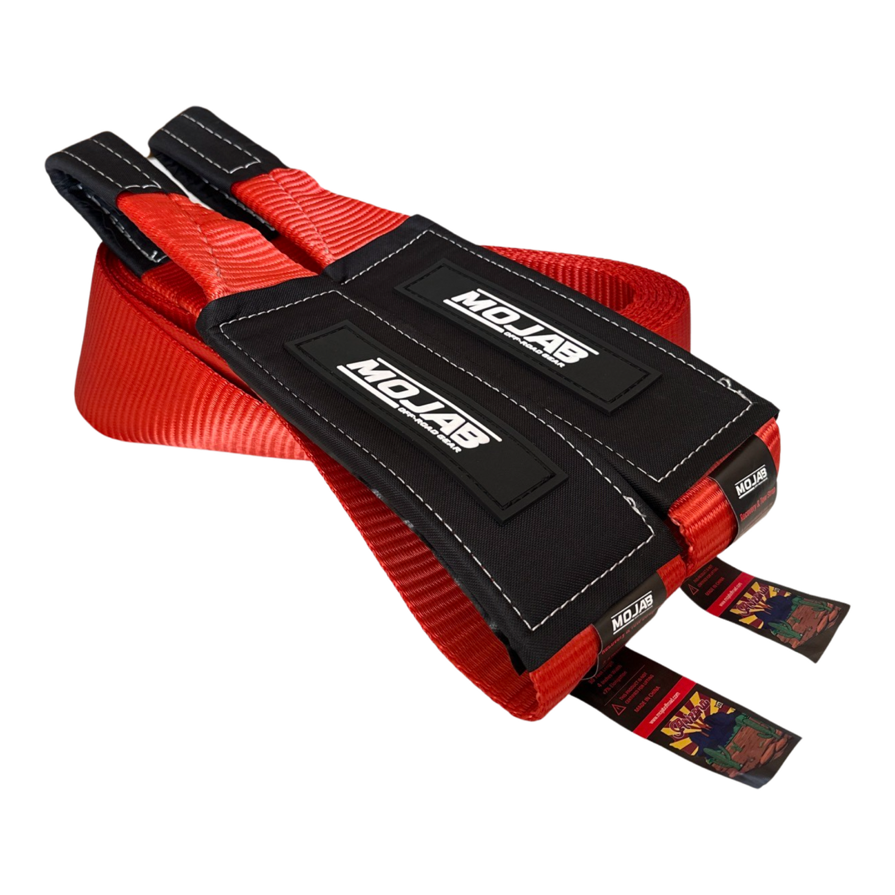 4'' x 30' Tow Strap | Winch Strap (Lifetime Warranty)