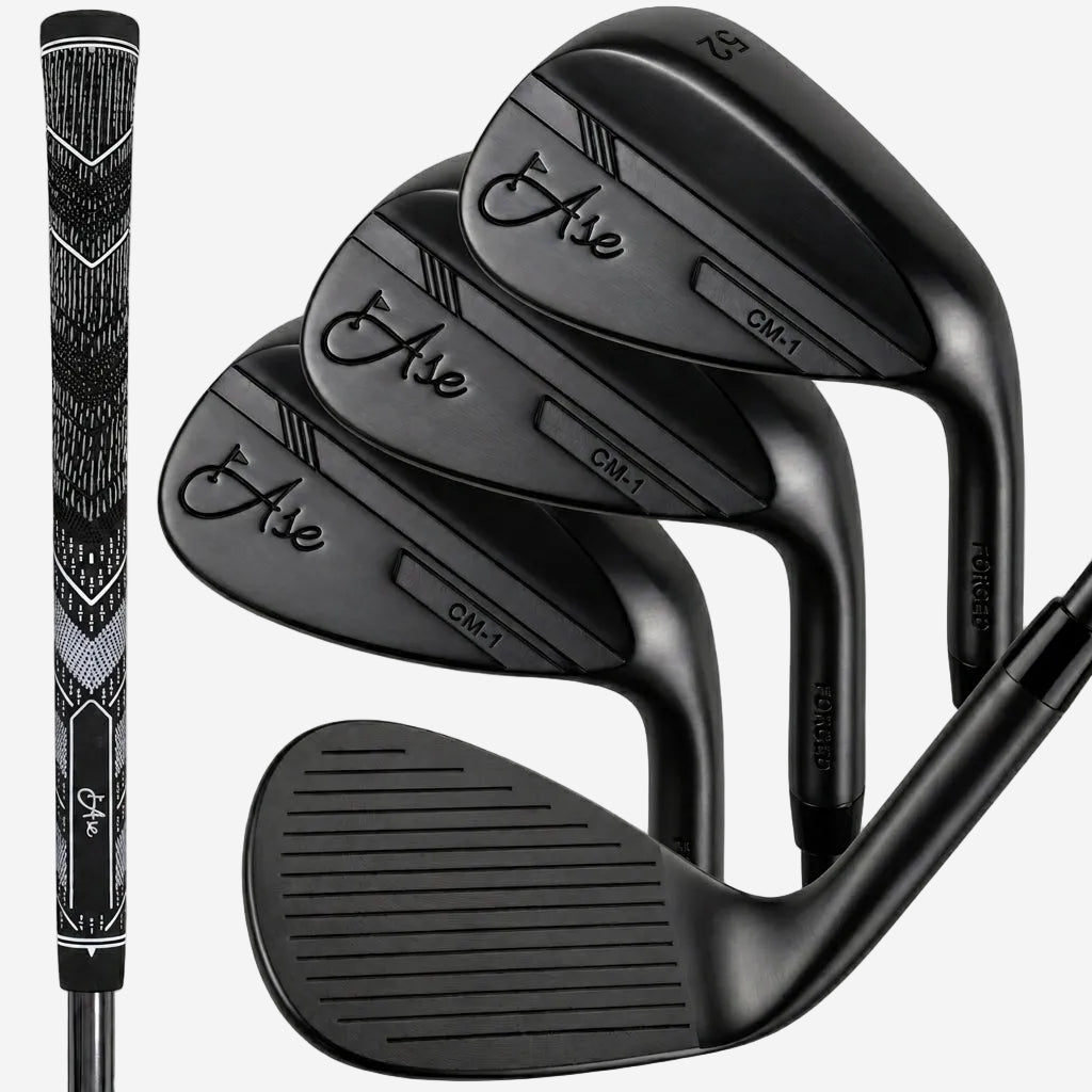 Ase BLACKOUT 3-Piece Wedge Set (52, 56, 60)