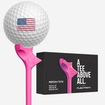 FlightPath Pink Golf Tees | Pack of 8