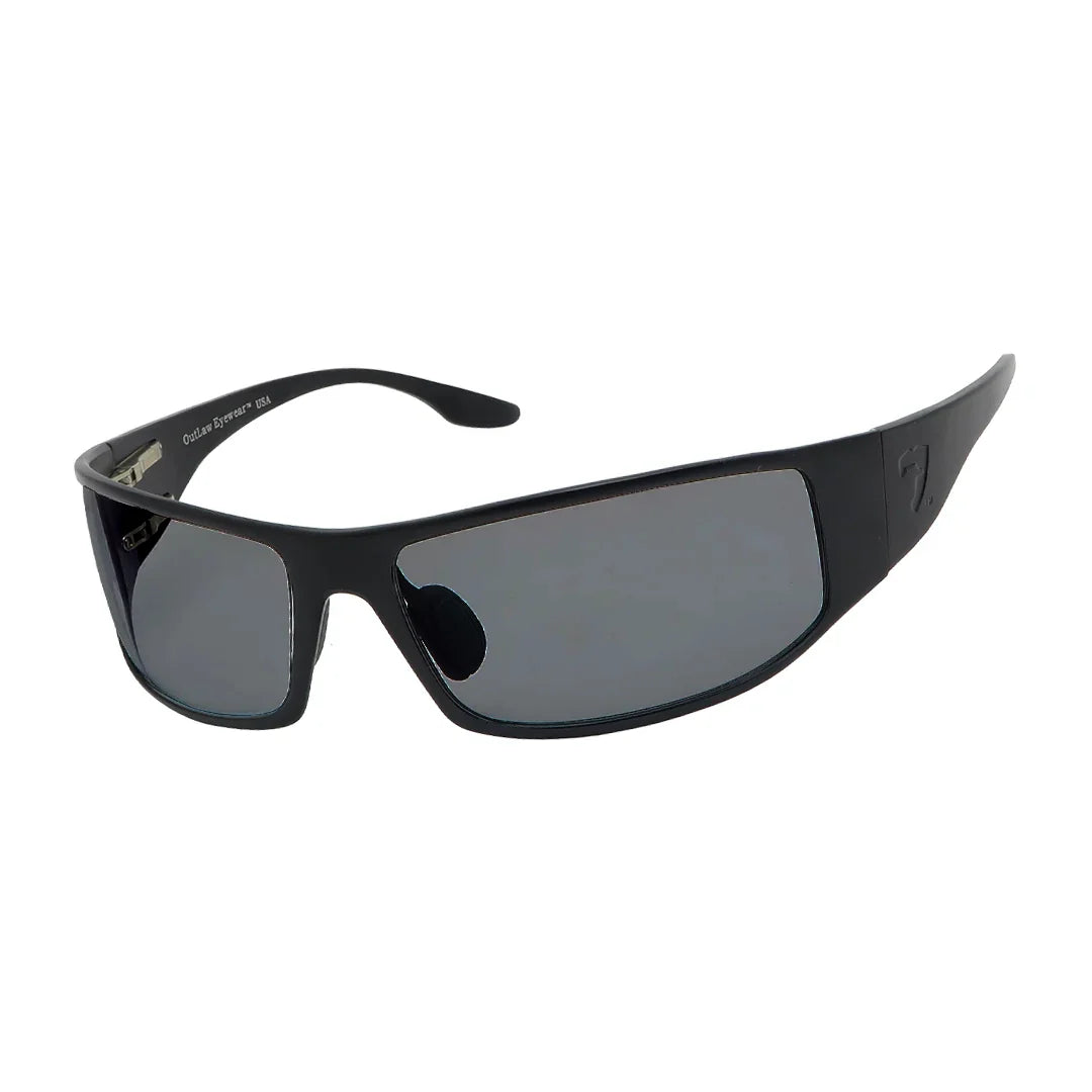 Fugitive TAC Black Sunglasses Standard Gray