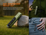 Fenix E08R UE Multi-Light EDC Flashlight цith Red Light & Green Laser