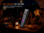 Fenix E08R UE Multi-Light EDC Flashlight цith Red Light & Green Laser