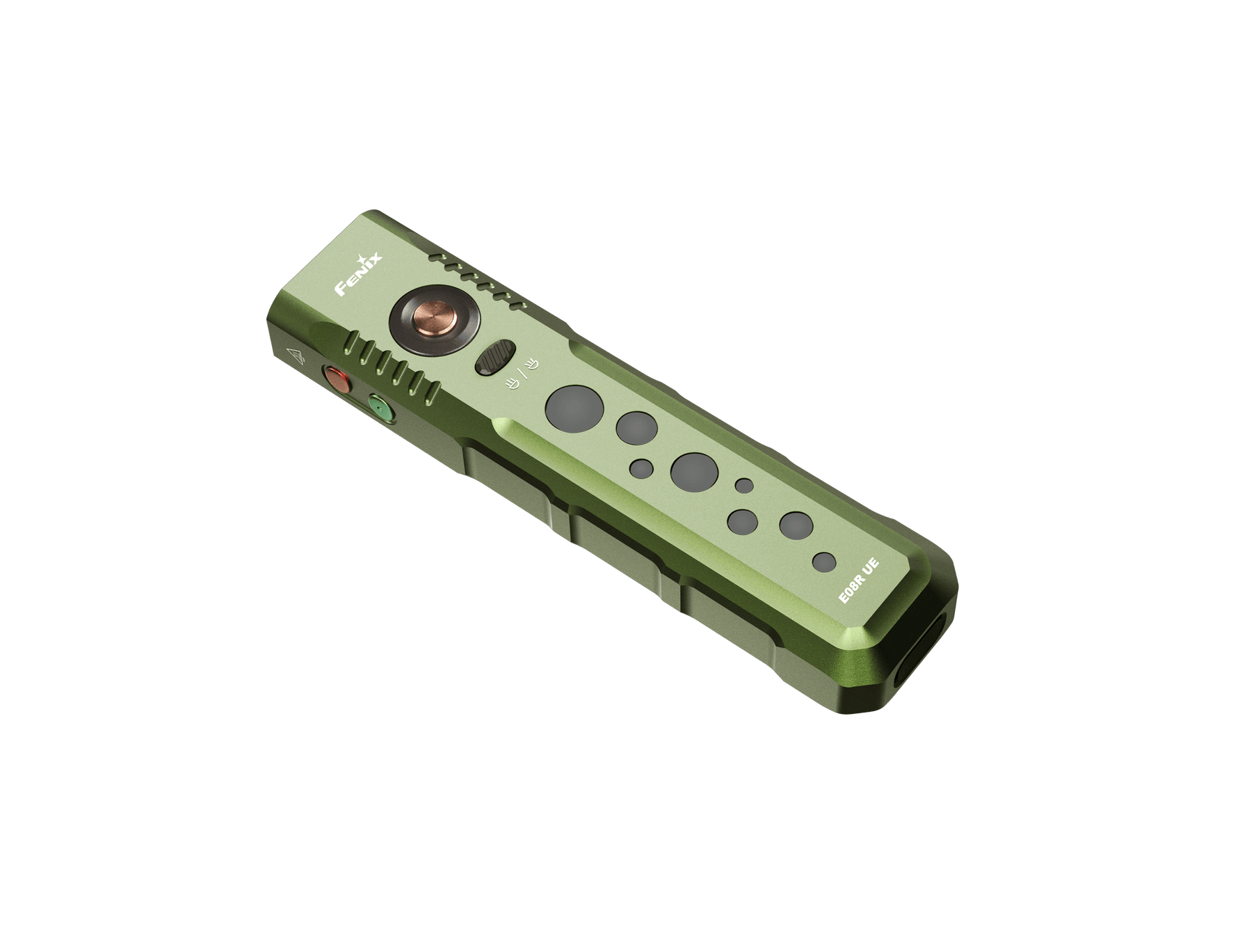 Fenix E08R UE Multi-Light EDC Flashlight цith Red Light & Green Laser