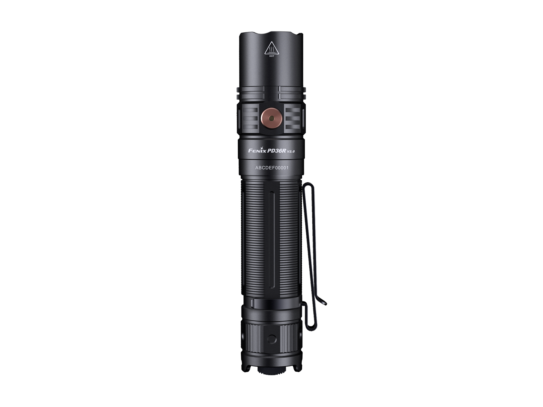 Fenix PD36R V2 Compact Rechargeable Tactical Flashlight | 1700 Lumens