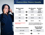 IWOM Convertible Fleece Hoodie