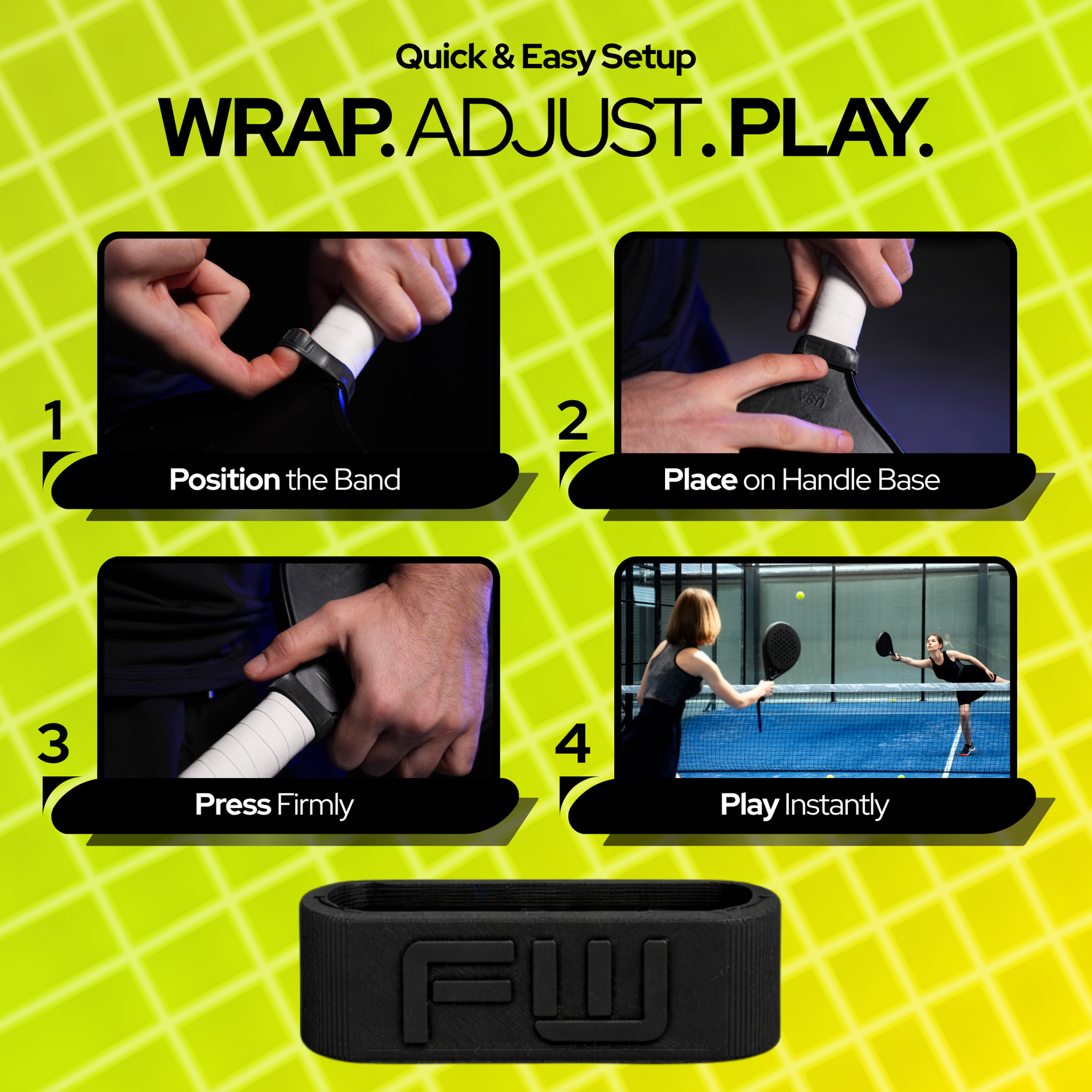Flick Weight ReFlex Bands | 3-Pack (3g, 6g, 9g)