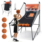 Foldable Basketball Arcade Game | Hoop Machine with 8 Exciting Playing Modes